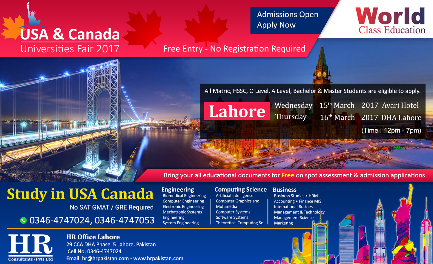 USA Expo March 2017 - lahore